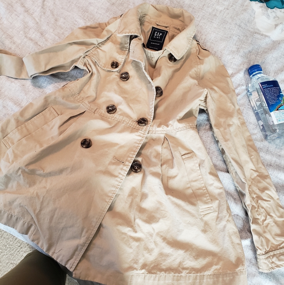 GAP kids trenchcoat "detective coat"